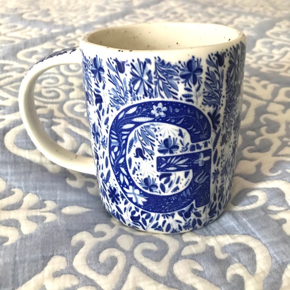 Anthropologie Other - Anthropologie Folksong Monogram Mug G